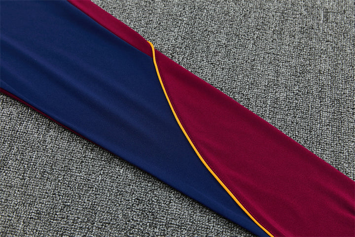 BRC Burgundy Training Tracksuit 2027 - pants gold piping detail