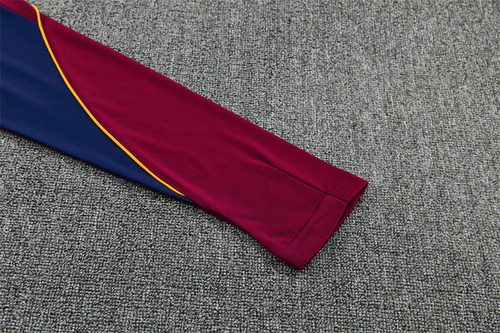 BRC Burgundy Training Tracksuit 2027 - sleeve cuff detail