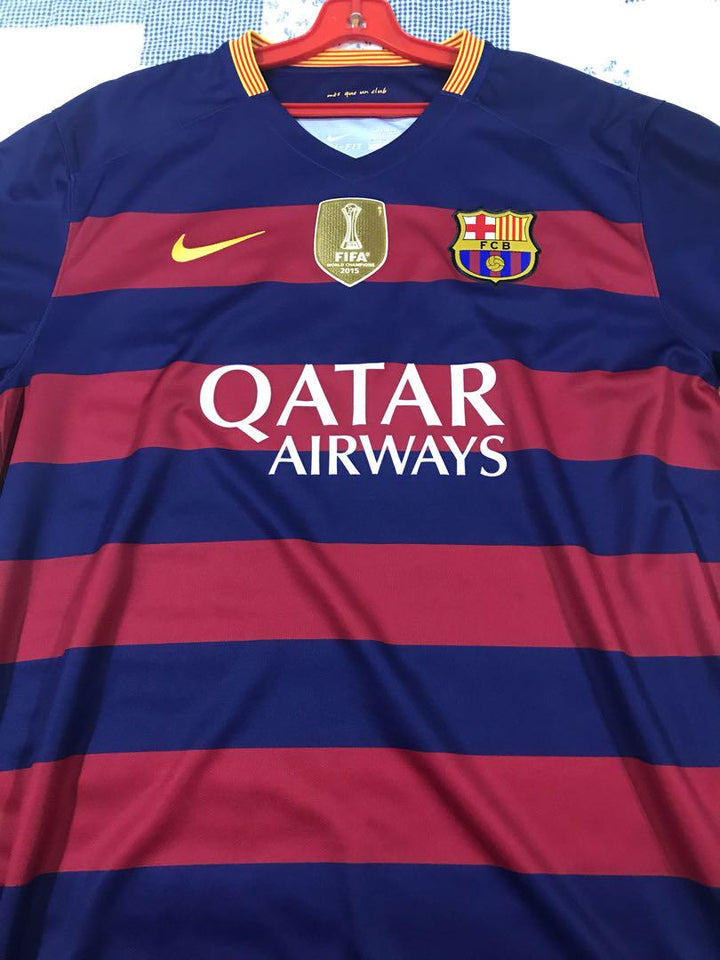 BRC Classic 2015/16 FINAL with Messi 10 & badges  Jersey