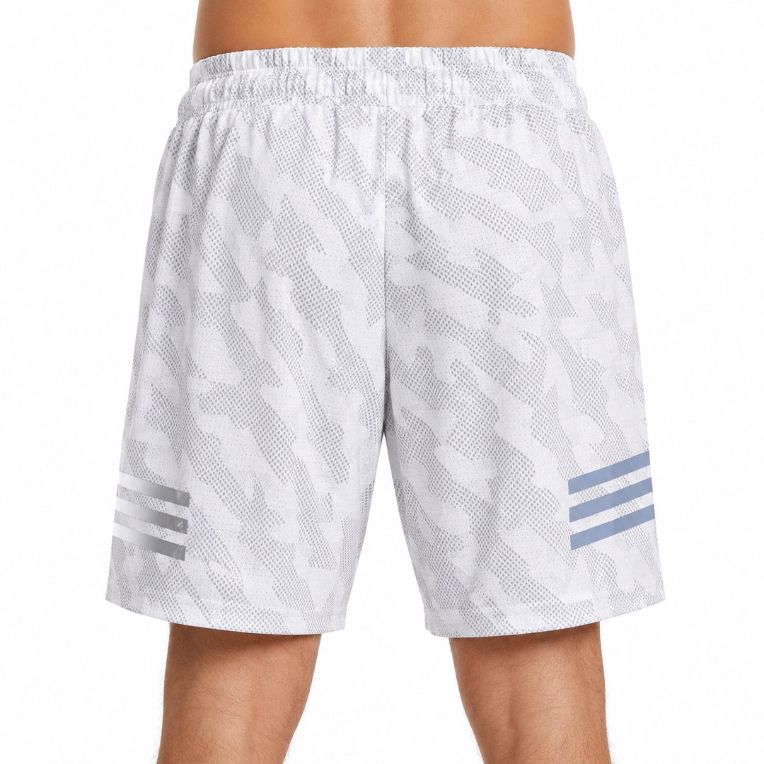 White Camo Training Shorts