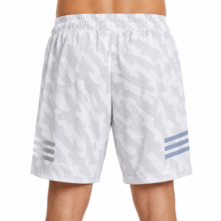 White Camo Training Shorts