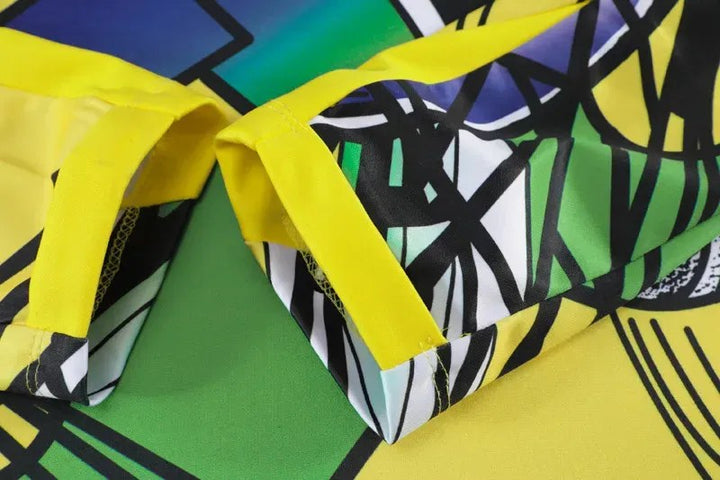 Brazil graphic training tracksuit cuff detail