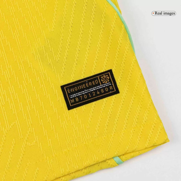 Brazil Player Version Home Jersey 2026