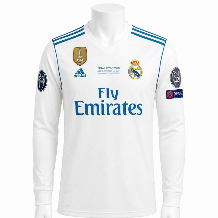 RM Home L/S RONALDO 7 UCL 2018 UEFA Champions League FINAL