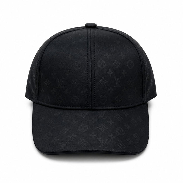 Minimal Luxe Monogram Cap – Classic Pattern