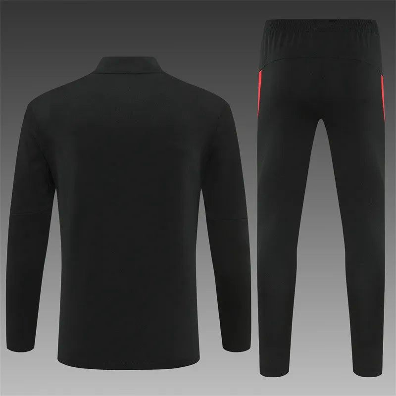 Portugal Black Training Tracksuit - World Cup 2026