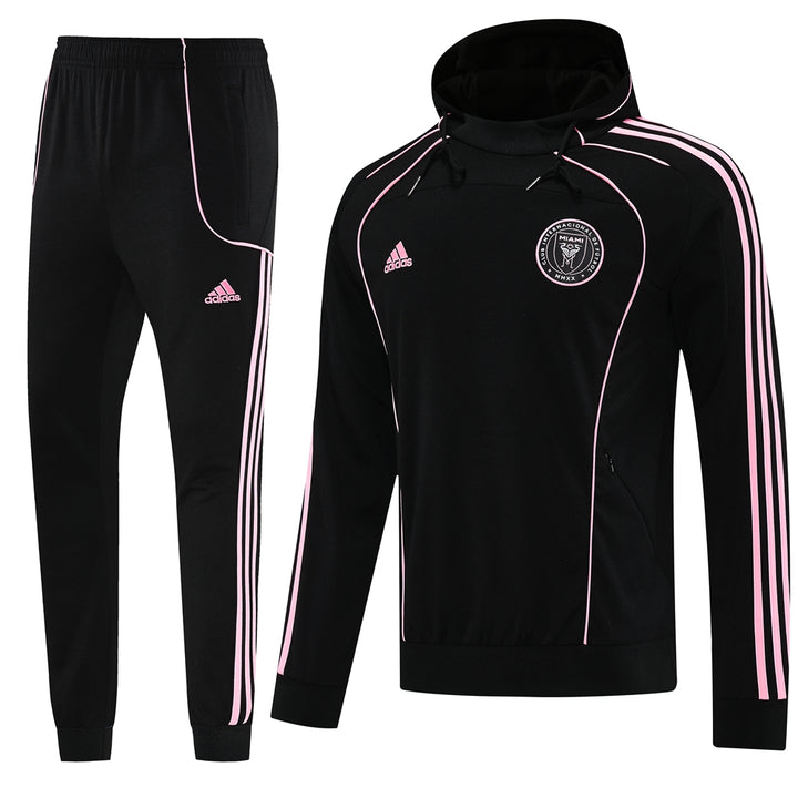 INTER Miami Hoodie JACKET SUIT BLACK 2025/26