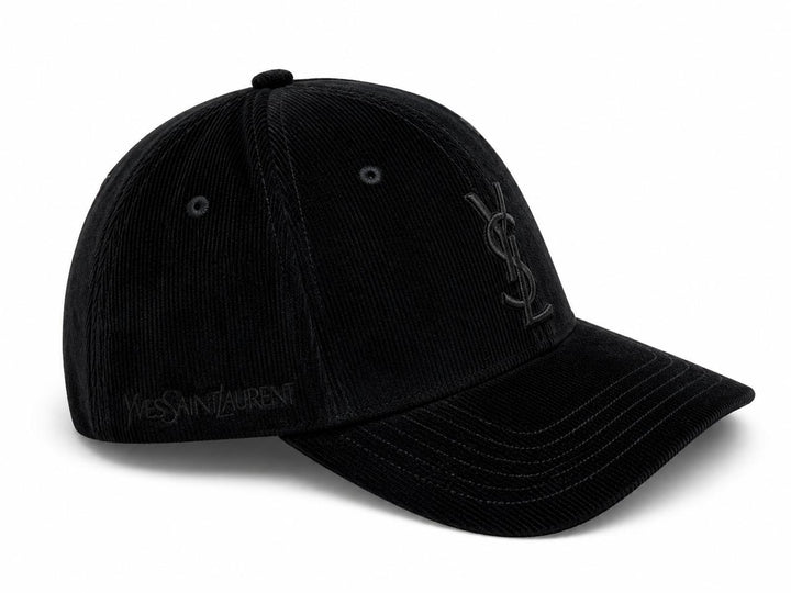Monochrome Velvet Luxury Cap