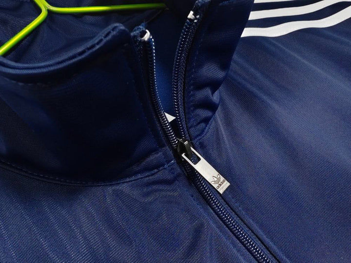 adidas Oasis Tour Logo Blue 3-Stripes Classic Top Men Jacket