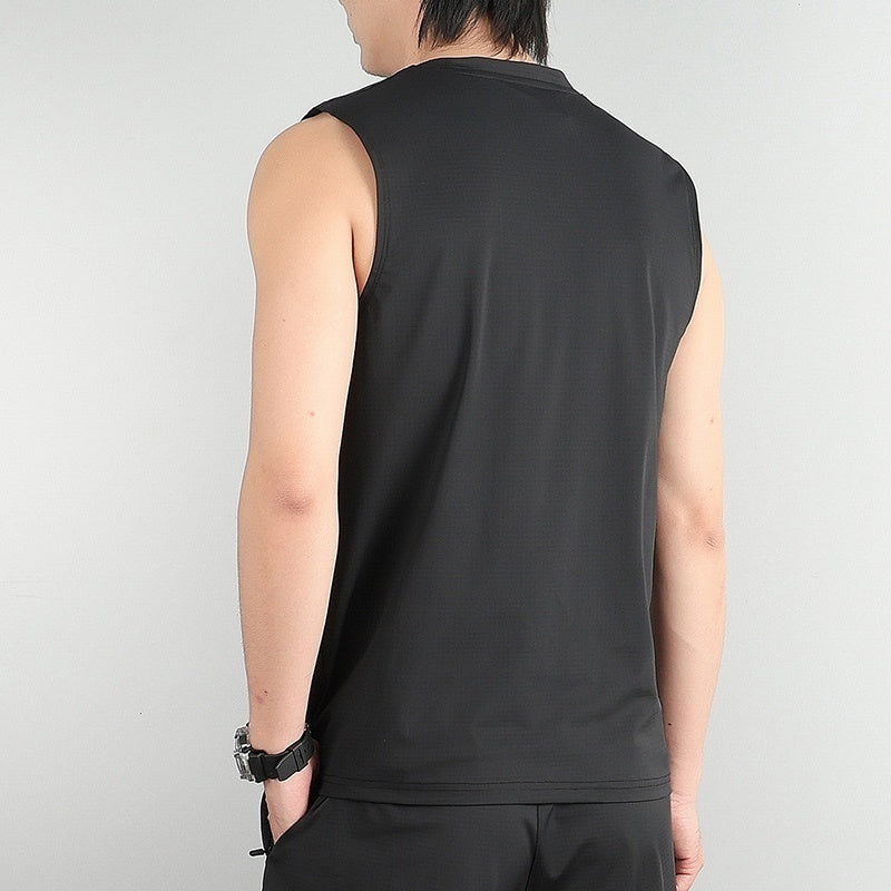 Nike Style Sleeveless Gym T-Shirt for Men