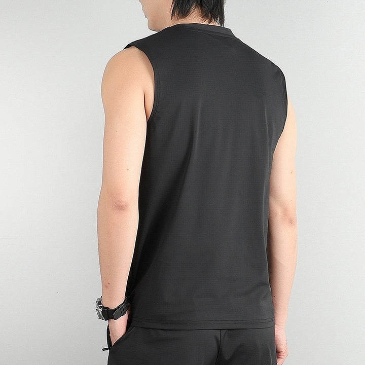 Nike Style Sleeveless Gym T-Shirt for Men