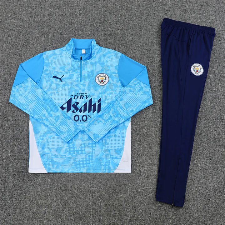 Man City Blue Tracksuit 2025