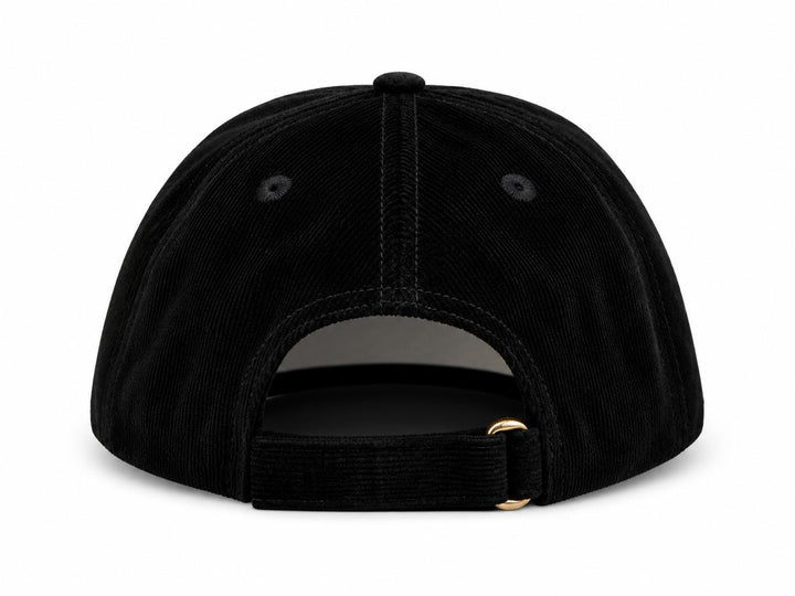 Monochrome Velvet Luxury Cap