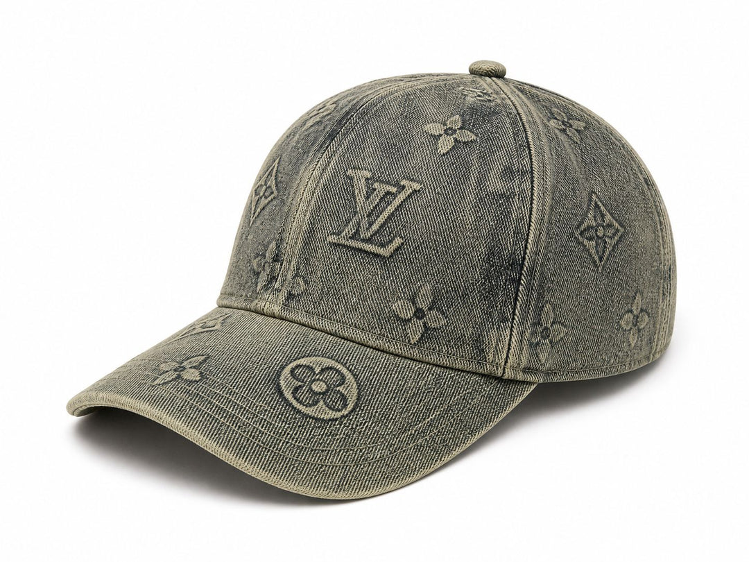 Vintage Wash Monogram Cap