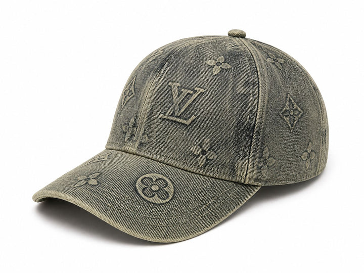 Vintage Wash Monogram Cap
