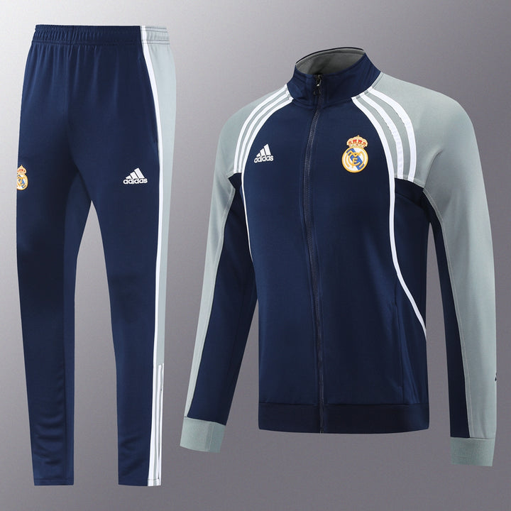 RM Pre Match Navy-Grey Jacket Suit