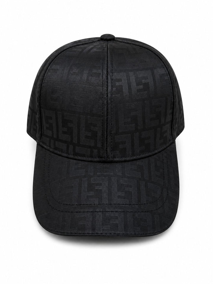 Black Stealth Pattern Cap