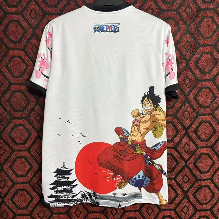 Japan Luffy One Piece Wano  Jersey