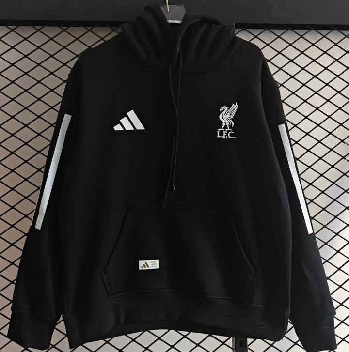 L_pool  Black Hoodie 2025