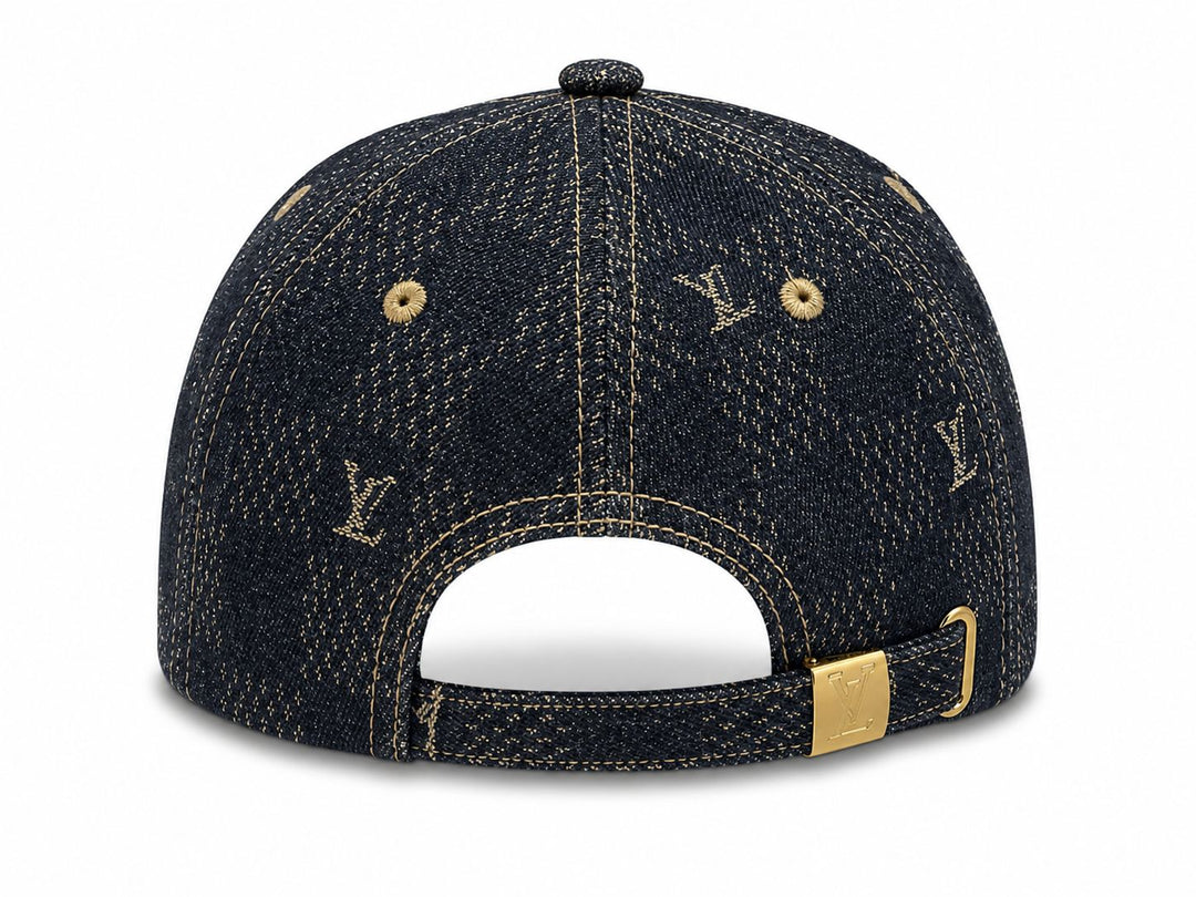 Denim Gold Monogram