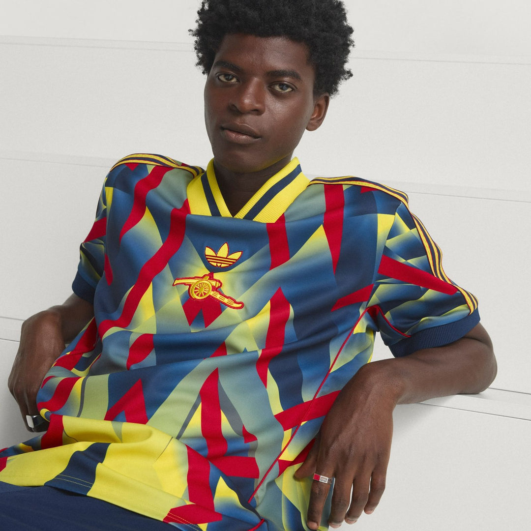 Gunners LFSTLR Jersey in Yellow/Pure Ruby/Night Indigo