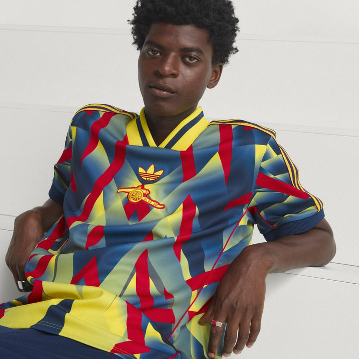 Gunners LFSTLR Jersey in Yellow/Pure Ruby/Night Indigo