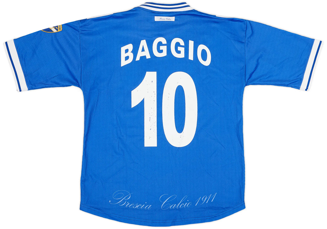Brescia Calcio HOME CLASSIC 2000-01 with Baggio 10 – amzunit Brescia Calcio HOME CLASSIC 2000-01 with Baggio 10 – amzunit