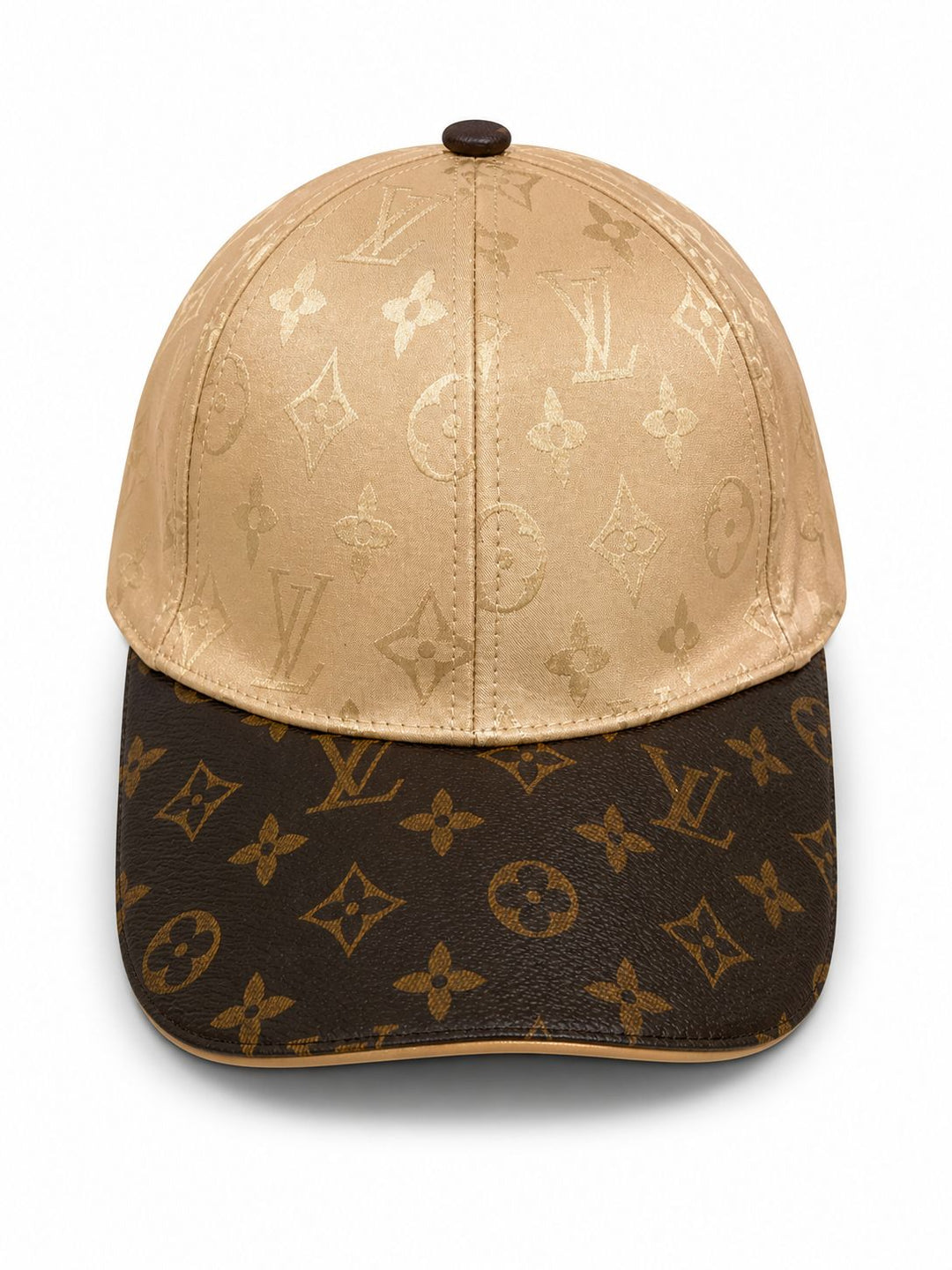 Contrast Monogram Luxe Cap
