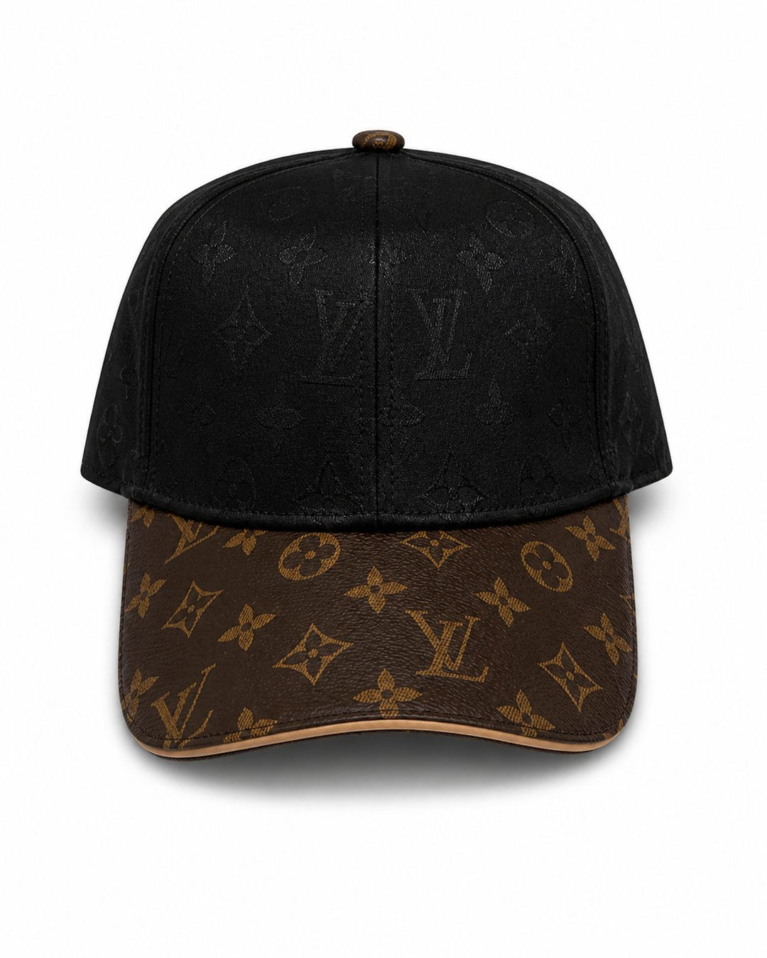 Contrast Monogram Luxe Cap