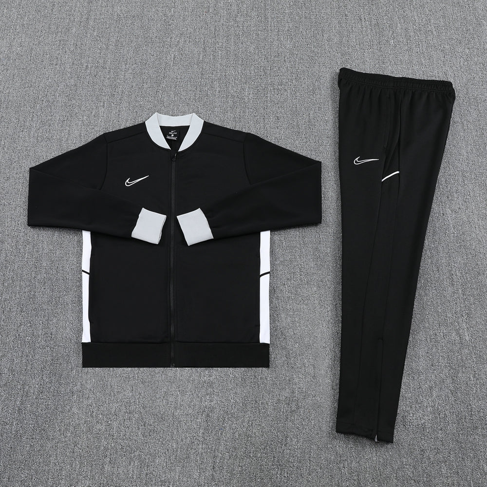 Nike Classic Jacket Suit - Black and White Trim