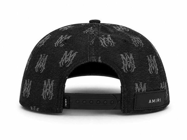 Amiri Monogram Black Cap