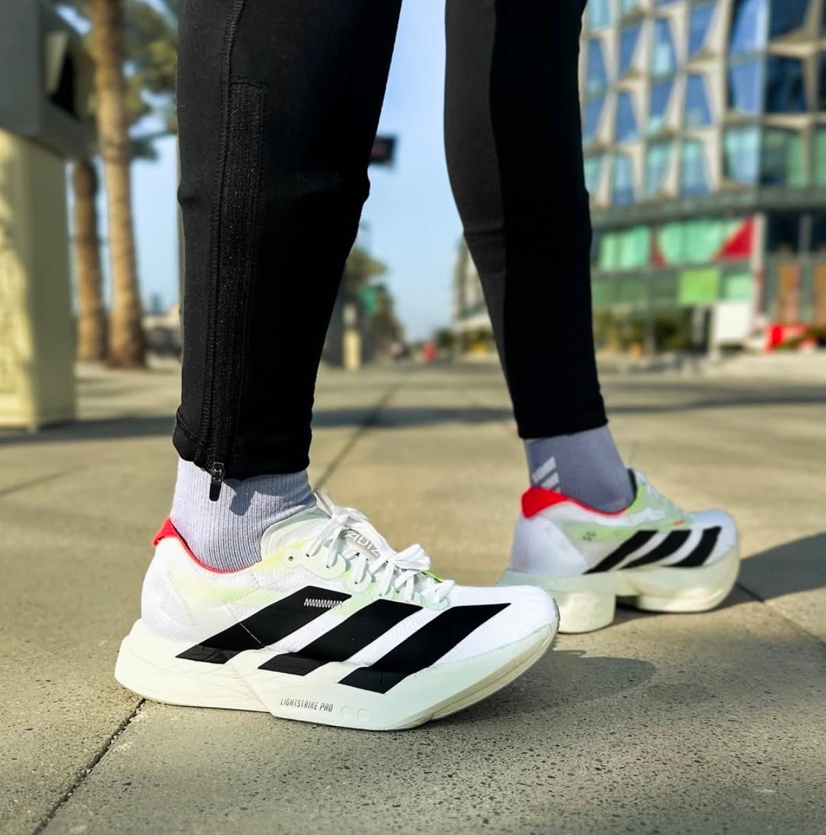adidas Adizero Adios Pro 4 White Black Red – amzunit