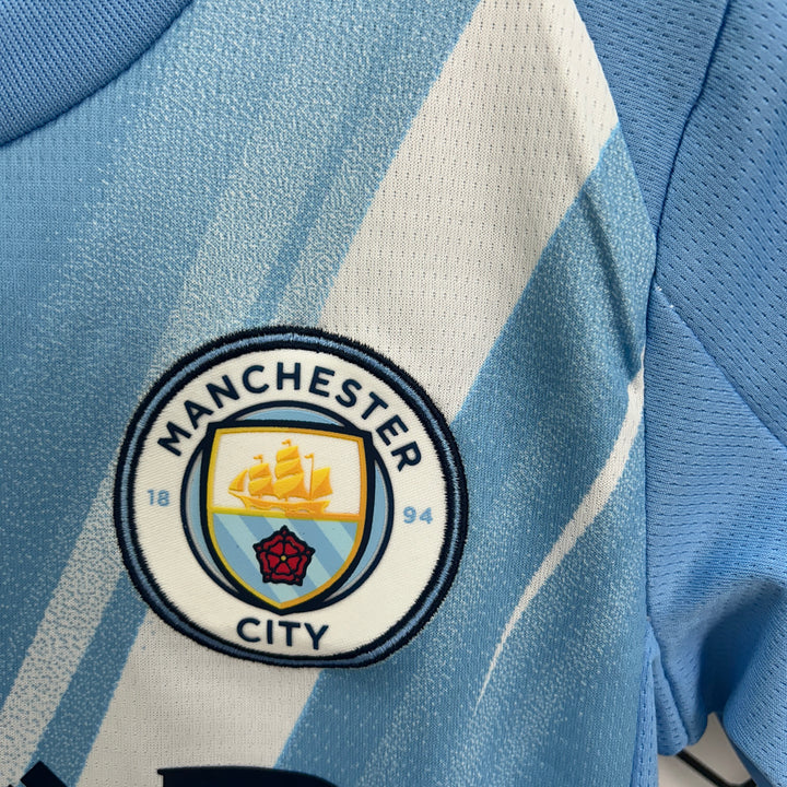 Man City Home Kids Kit 2025/26