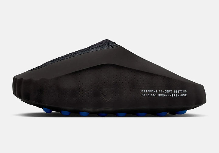 Nike Mind 001 Recovery Slides Fragment Black