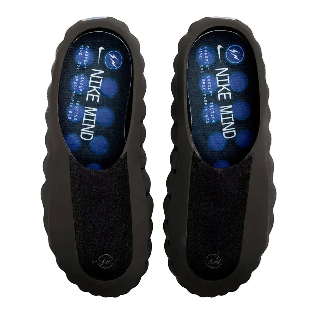 Nike Mind 001 Recovery Slides Fragment Black