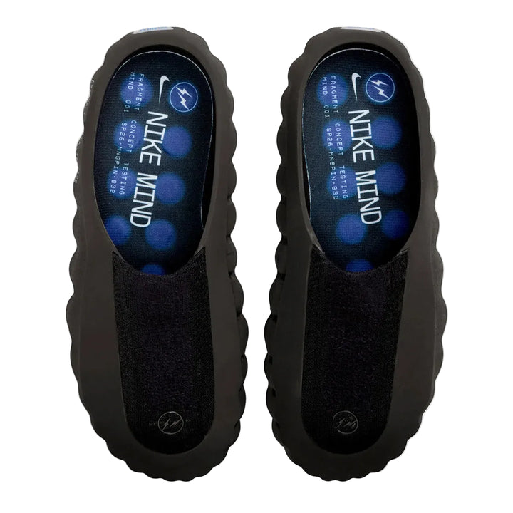 Nike Mind 001 Recovery Slides Fragment Black