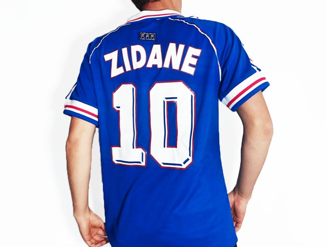 France Classic Home world cup 1998 with Zidane 10 – amzunit