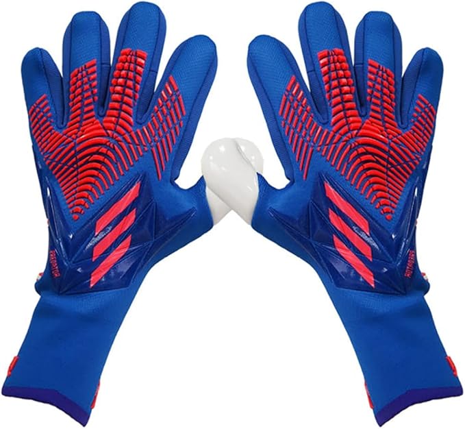 Predator Elite Goalkeeper Gloves – Blue/Red Control Edition