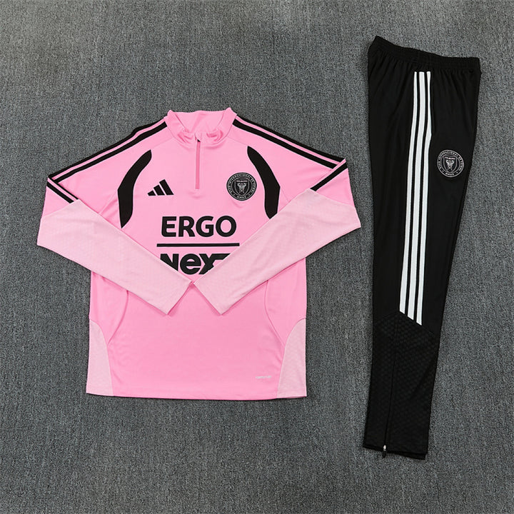 Inter Miami Pink Training Tracksuit 2027 - flat lay