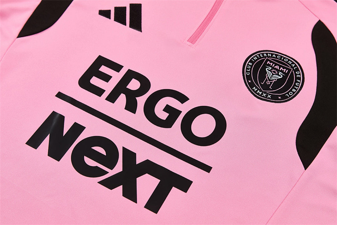 Inter Miami Pink Training Tracksuit 2027 - ERGO NEXT front and crest