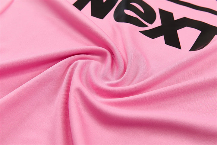 Inter Miami Pink Training Tracksuit 2027 - pink fabric texture