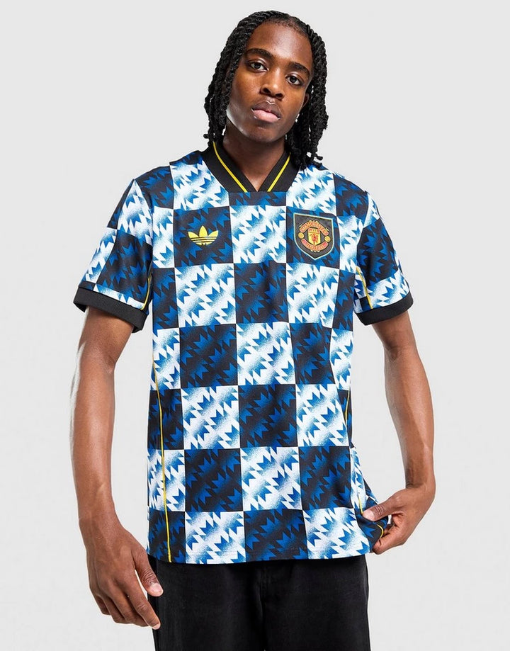 Manchester United x adidas LFSTLR Jersey Blue