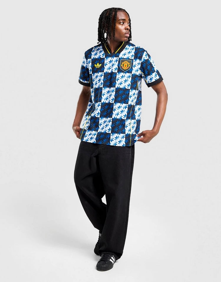 Manchester United x adidas LFSTLR Jersey Blue