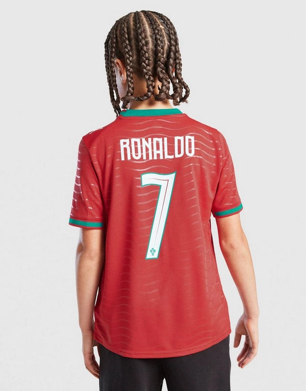 Portugal Home  Kids Kit 25/26 Ronaldo #7