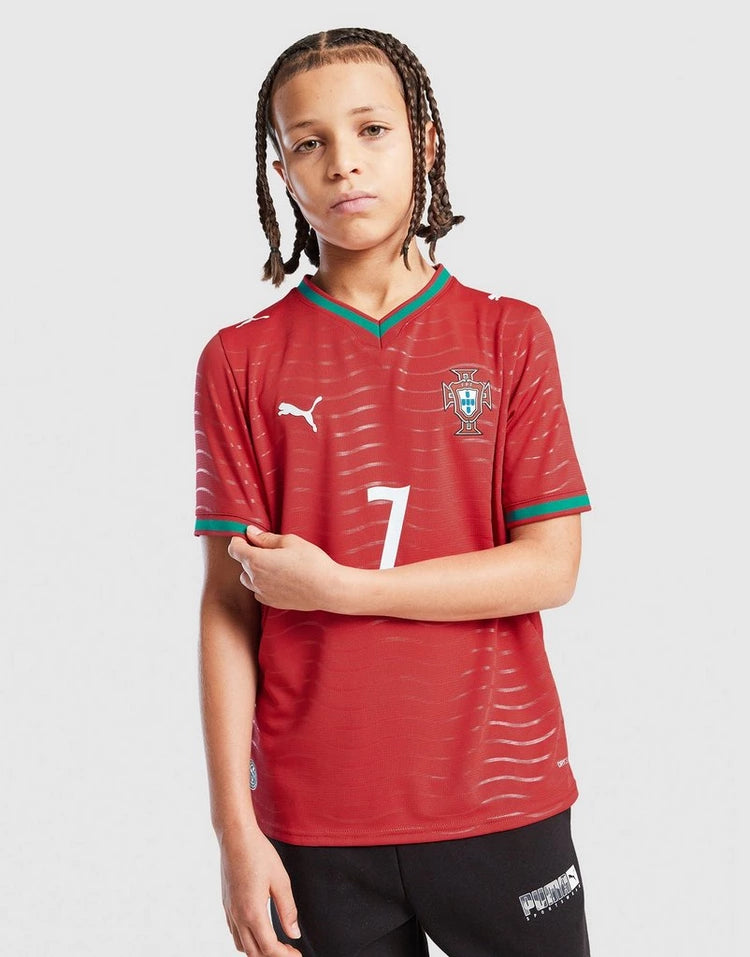 Portugal Home  Kids Kit 25/26 Ronaldo #7