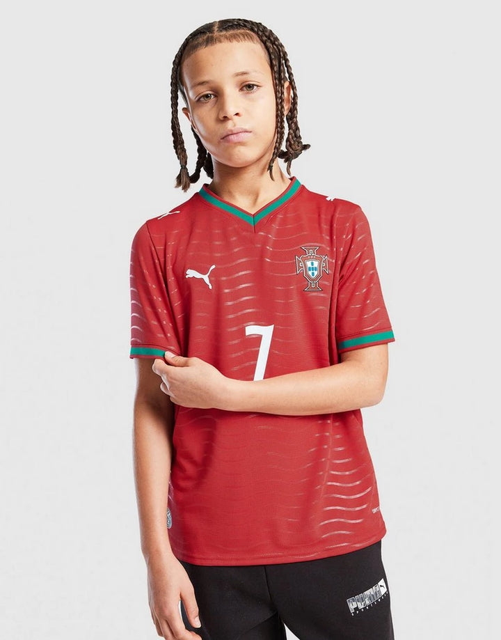 Portugal Home  Kids Kit 25/26 Ronaldo #7