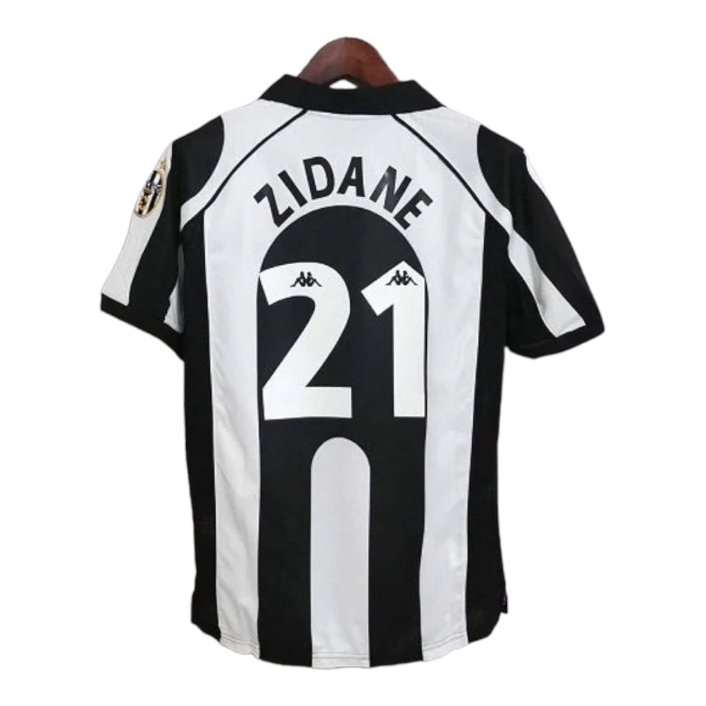 ウェア Juventus Zidane 21 1998-99 Juventus Basic Away Shirt Zidane #21 (XXL)