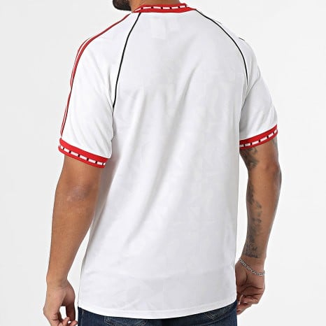 Man United Away Jersey 1991 back worn