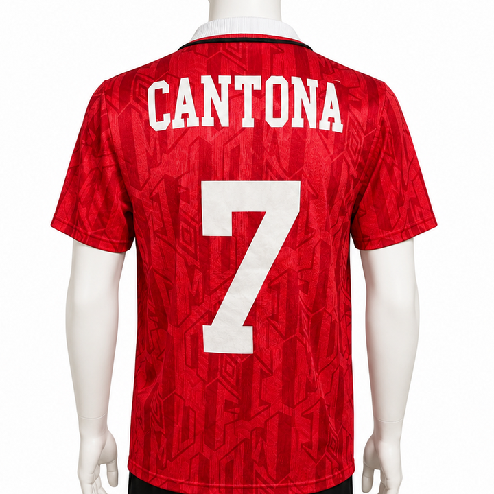 Manchester United Classic 1992 94 Retro Jersey - CANTONA 7 back print