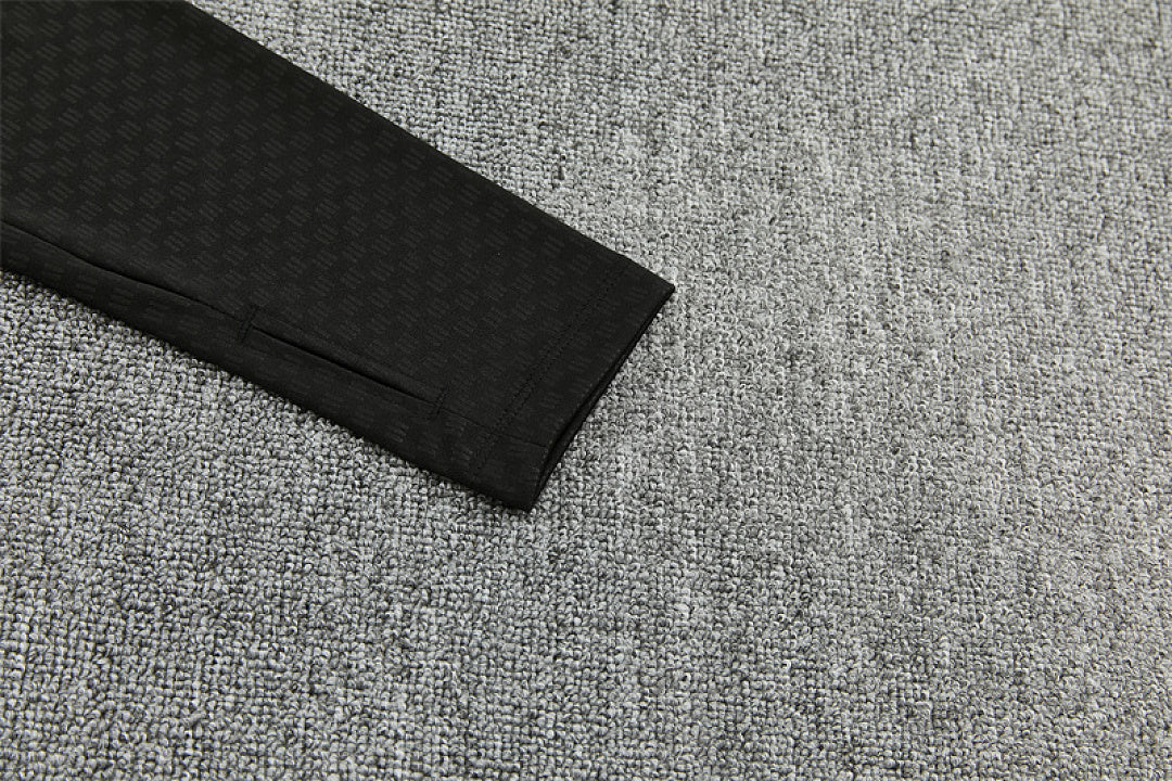 Sleeve cuff detail Manchester United blackout training top